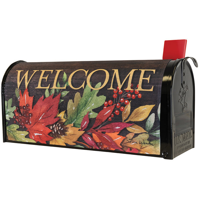 Mailbox Cover - Fall Leaves