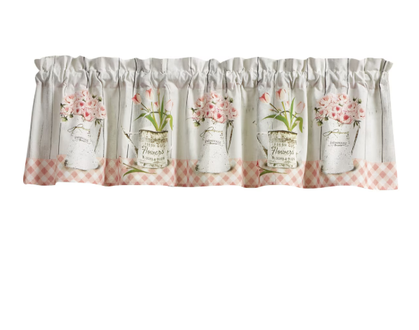 Valance - Farmhouse Peonies