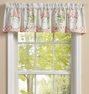 Valance - Farmhouse Peonies