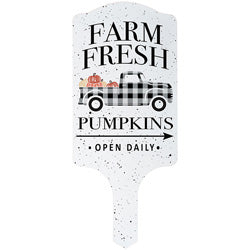 Garden Stake - Farm Fresh Pumpkins