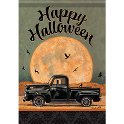 Garden Flag - Halloween Moon