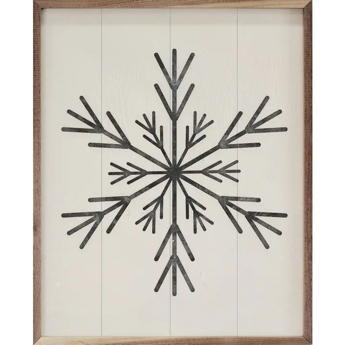 Modern Snowflake I Wall Art