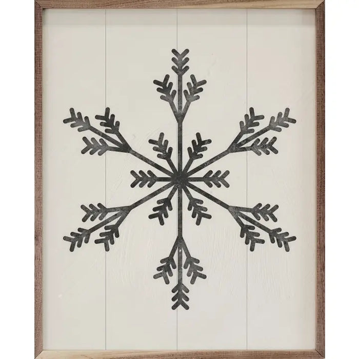 Modern Snowflake II Wall Art