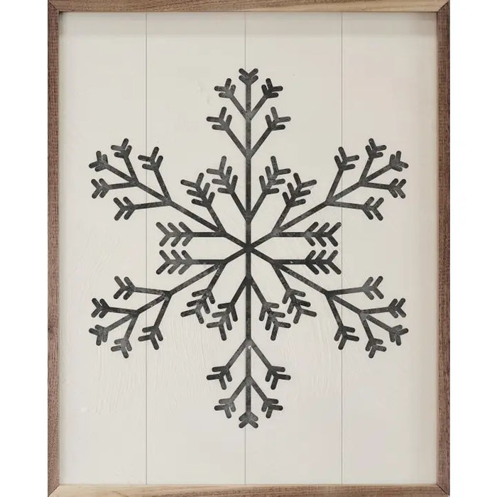 Modern Snowflake III Wall Art
