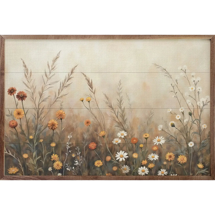 Filed with Mums and Daisies Wall Art