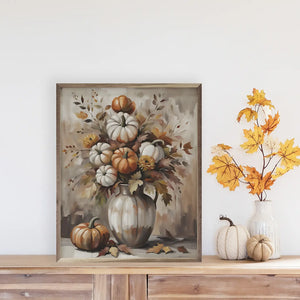 Pumpkin Bouquet Wall Art