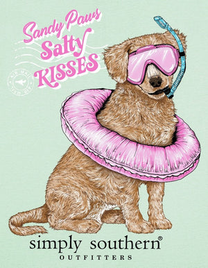 Simply Southern Tee - Paws Mint