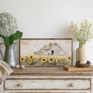 Sunflower Field Wall Art