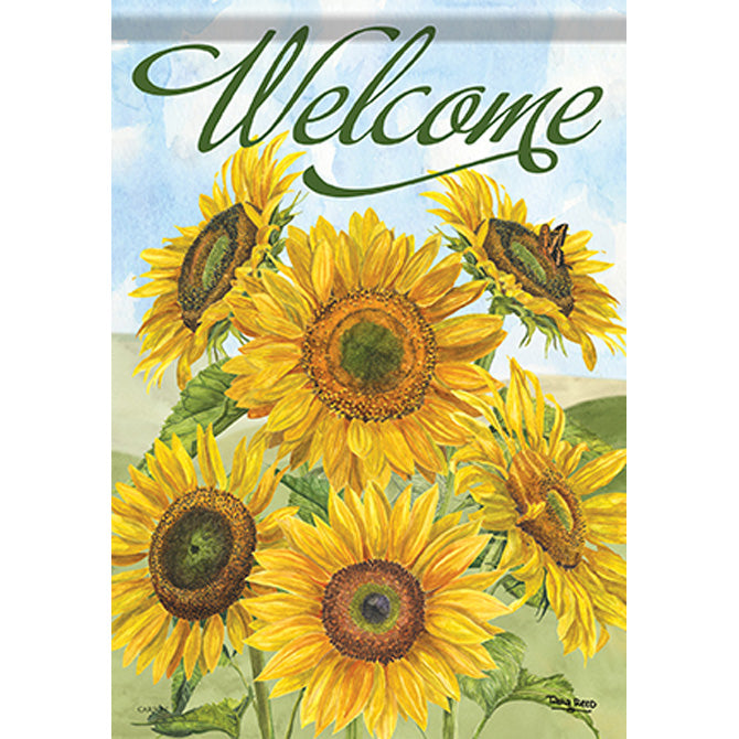 Garden Flag - Sunflower Fall