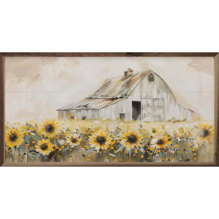 Sunflower Field Wall Art