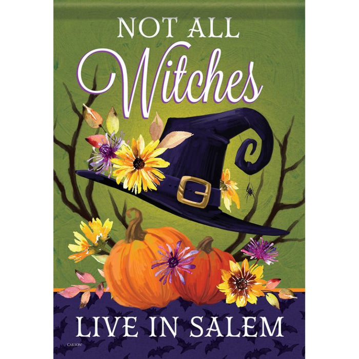 Garden Flag - Witch Hat