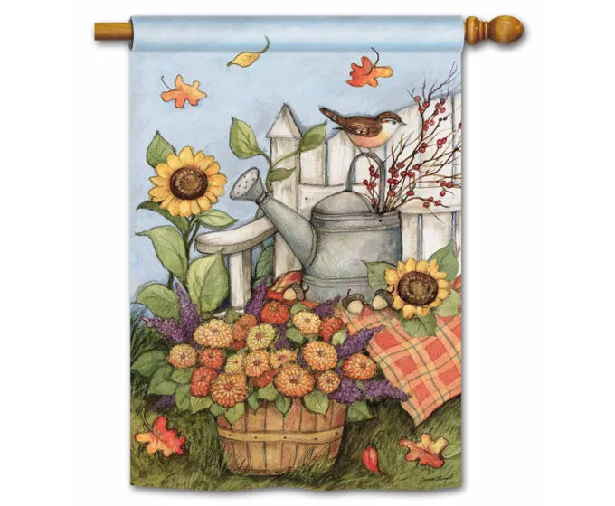 Standard Flag - Autumn Garden