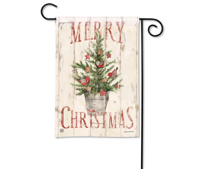 Garden Flag - Farmhouse Christmas