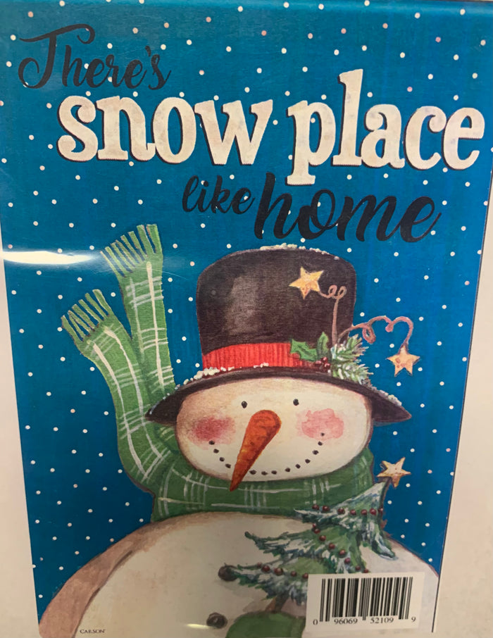 Standard Flag - There's Snow Place Like Home