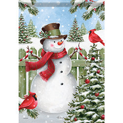 Garden Flag - Snowy Friends